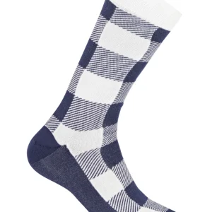 Chaussettes Vichy - Marine