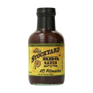 American Stockyard BBQ Sauce KC Pitmaster - Una delle migliori!