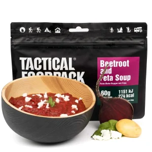 Tactical Foodpack | Beetroot and Feta Soup 60g - Zuppa di barbabietole e feta