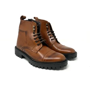 Anfibio vera pelle made in Italy con zip