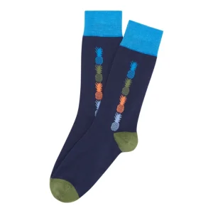 Chaussettes - Ananas Marine
