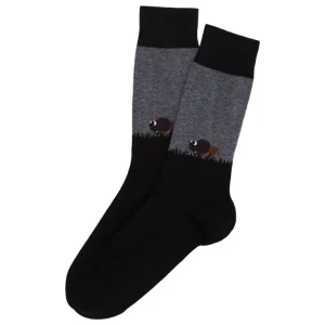 Chaussettes - Bison Noir