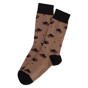 Chaussettes - En Plaine Nuit Caramel
