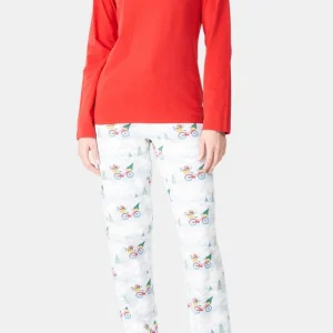 Pyjama - Hotte montagne Blanc