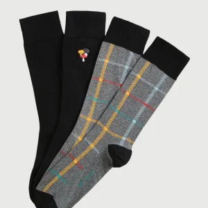 Pack 2 chaussettes - Champignon