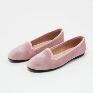 Ballerines unies - Rose