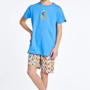 Pyjashort Teddy - Multicolore