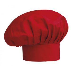 Cappello Chef HAT RED EGOCHEF