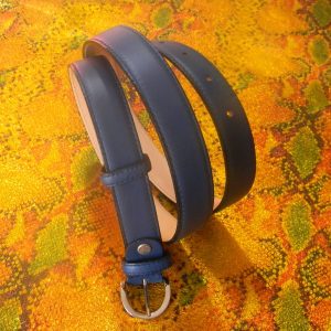 CINTURA DA DONNA IN PELLE DI VITELLO PIENO FIORE- ARTICOLO 458-