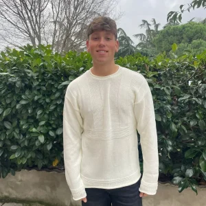 maglia girocollo tinta unita