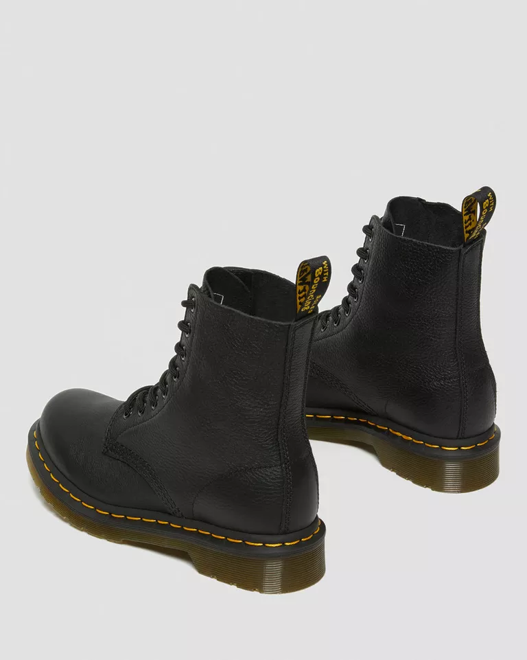Dr. Martens anfibi 1460 pascal in pelle virginia nero 13512006 - immagine 4