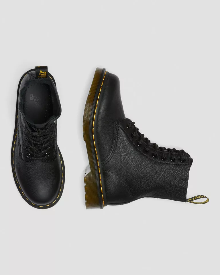 Dr. Martens anfibi 1460 pascal in pelle virginia nero 13512006 - immagine 5