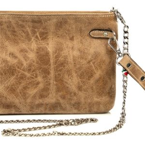 POCHETTE DONNA IN VERA PELLE DI VITELLO MODELLO 837