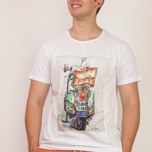 T-shirt con vespa PX