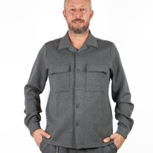 Giacca da uomo casual street grigia