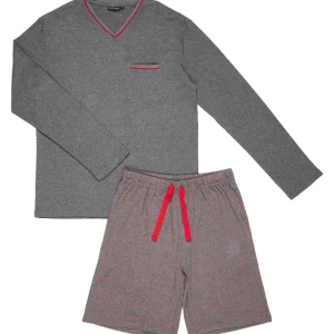 Pyjashort manches longues - Basil