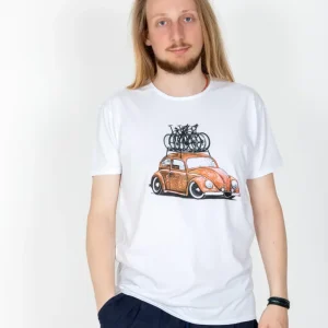 Maglietta  uomo con maggiolone.