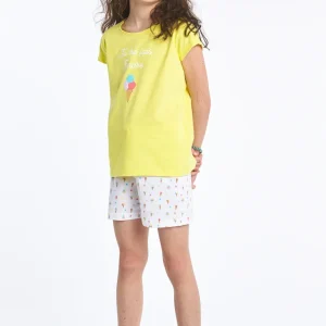 Pyjashort - Icecream Blanc