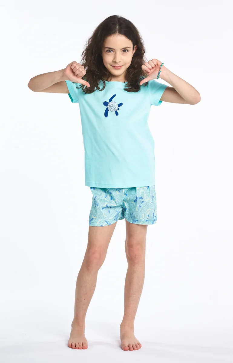 Pyjashort Tortue Lagon