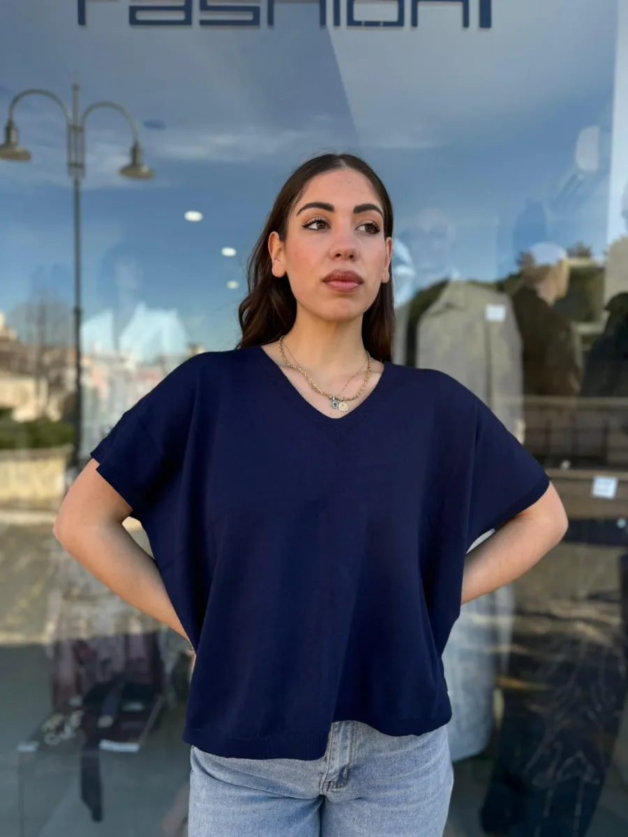 Gilet in Filo Vestibilità Over – Donna - immagine 6