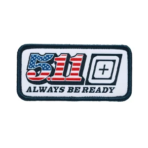 5.11 | NUMBER PLATE PATRIOT - Patch ricamata