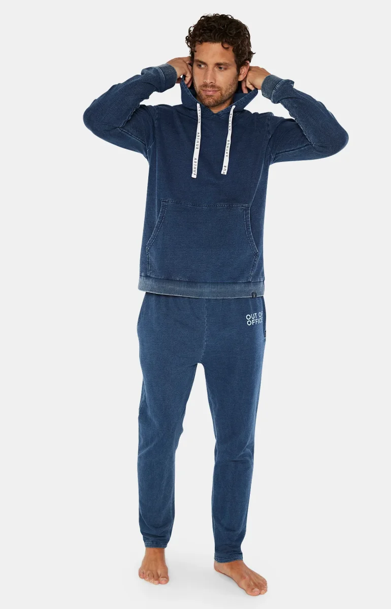Hoodie Out-of-Office - Denim - immagine 3