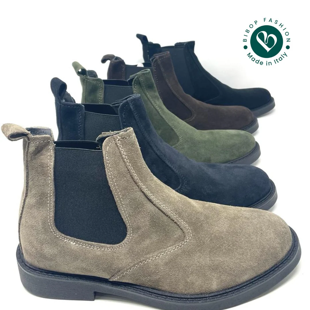 Beatles vera pelle scamosciata fondo gomma light - immagine 5