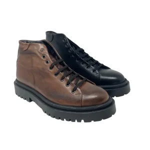 Anfibio rocciatore vera pelle made in Italy