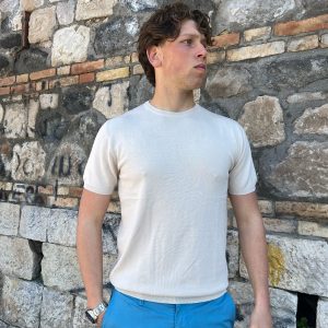 Maglia Filo Uomo Basic Elasticizzata – Mezza Manica
