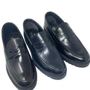 MOCASSINO VERNICE FONDO GOMMA DENTATO