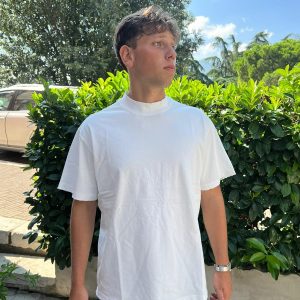 t-shirt over mezza manica con rotture