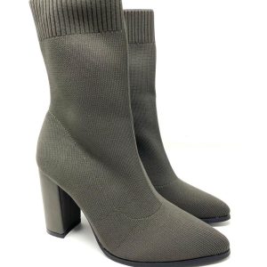 tronchetto basso con calza tacco 10