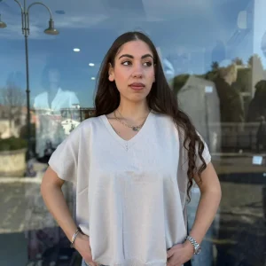 Gilet in Filo Vestibilità Over – Donna